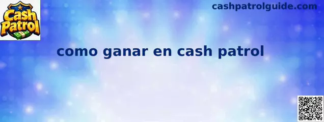 Pantalla de Cash Patrol