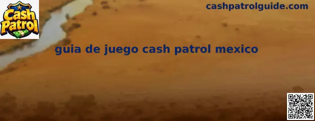 Pantalla Cash Patrol Mexico