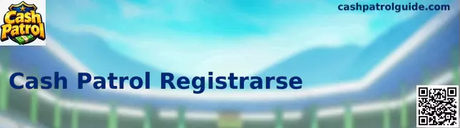 Interfaz de registro Cash Patrol