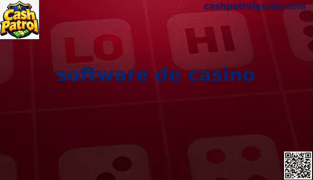 Infografía del software de casino y seguridad en Cash Patrol