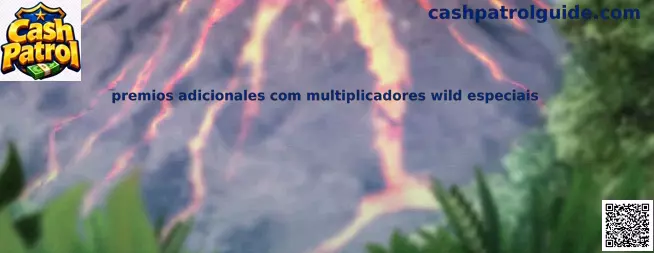 Premios adicionales com multiplicadores wild especiais en Cash Patrol