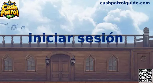 Pantalla de referencia para iniciar sesión en Cash Patrol desde México